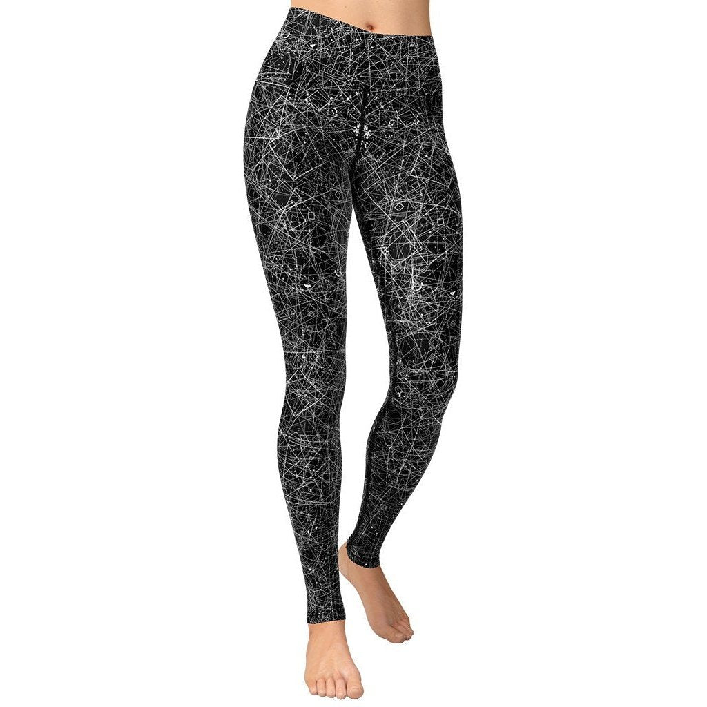 Japanese Dragon Yoga Leggings