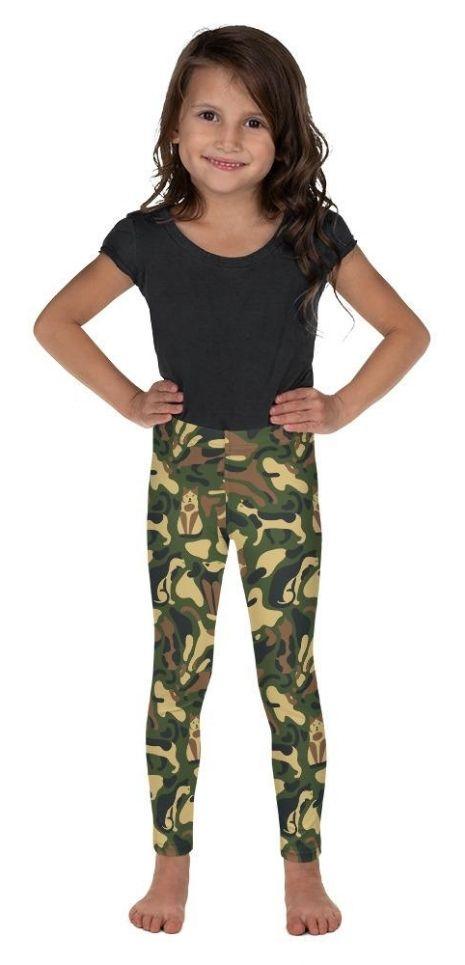 Dachshund Camo Kid's Leggings