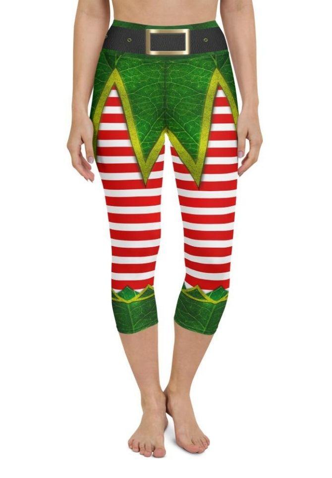 Christmas Elf Leggings Running Costume – Cosplay Activewear