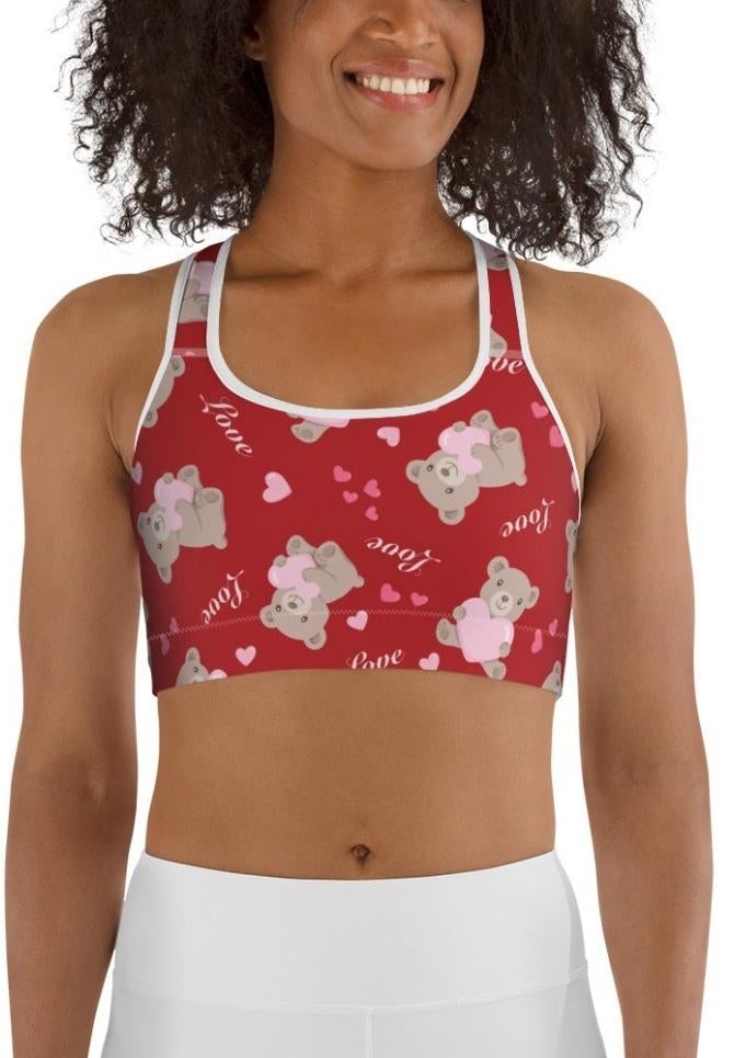 Cute Koala Sports Bra