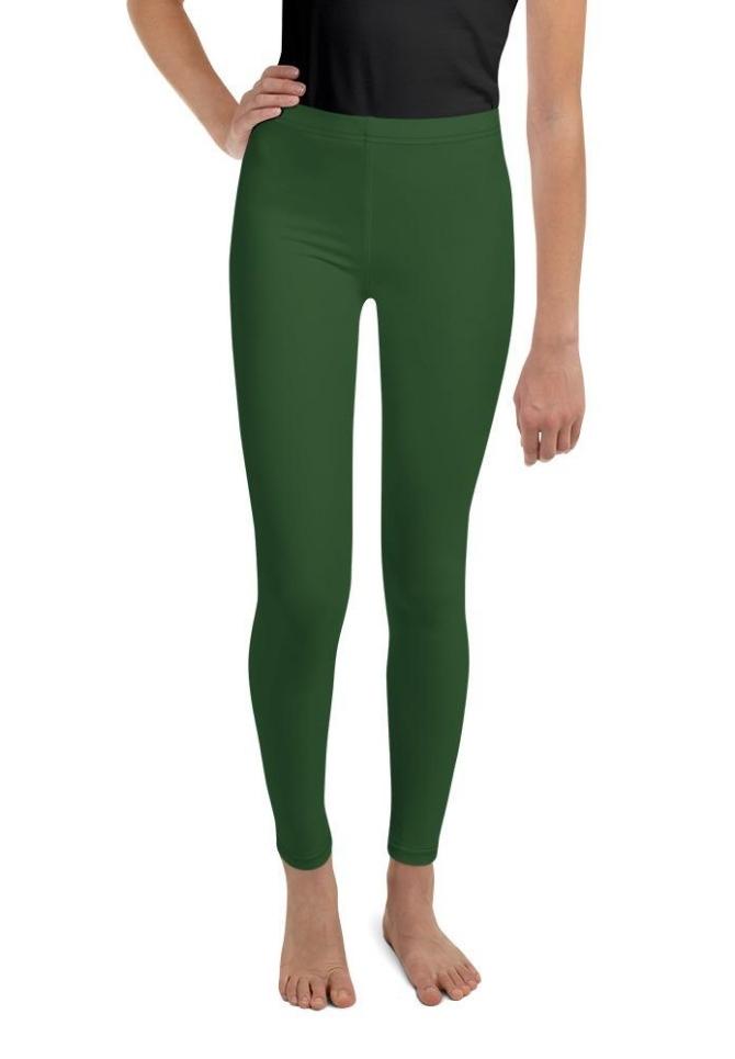 Curve Plus Size Forest Green Leggings