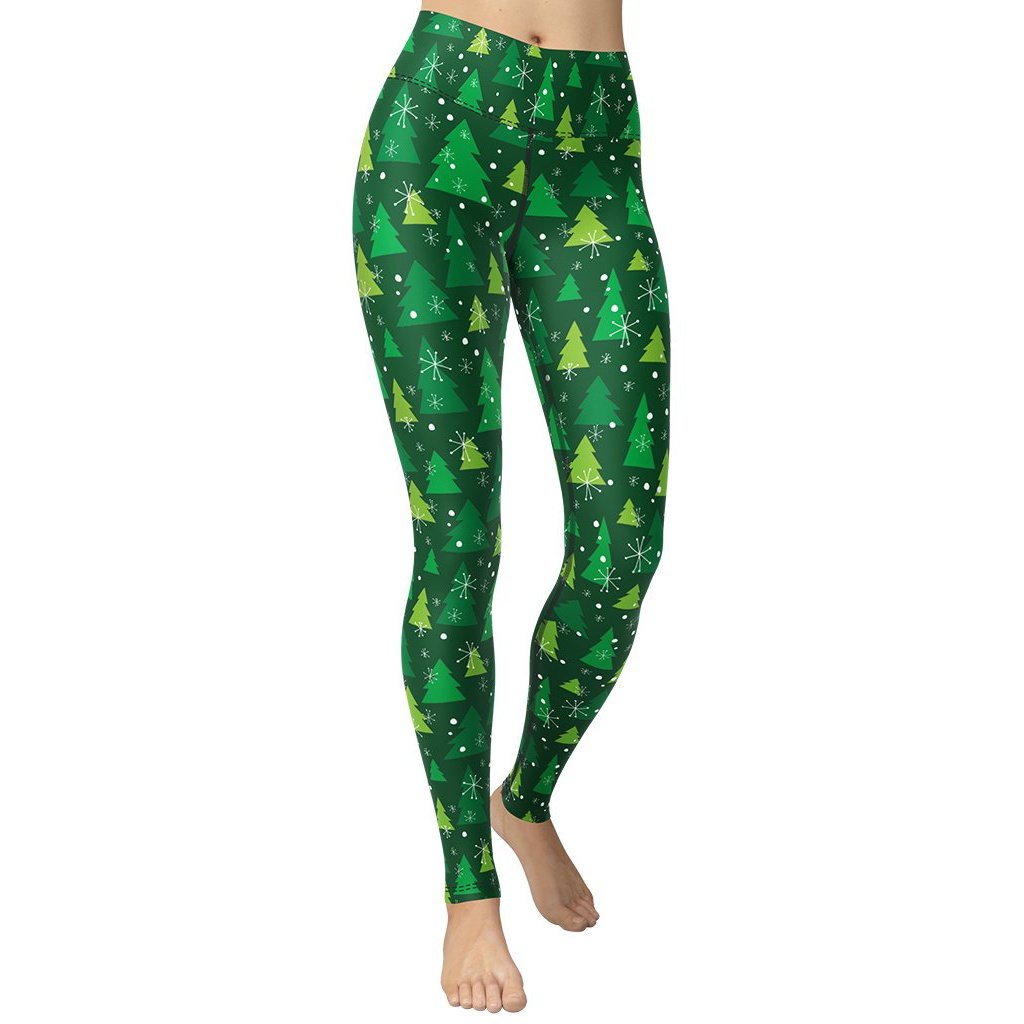 Pamela Mann Christmas Tree Printed Tights