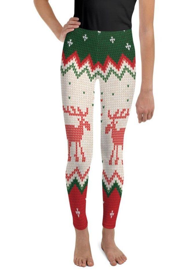 Forum Novelties Christmas Tree And Snowman Costume Leggings Adult Women :  Target
