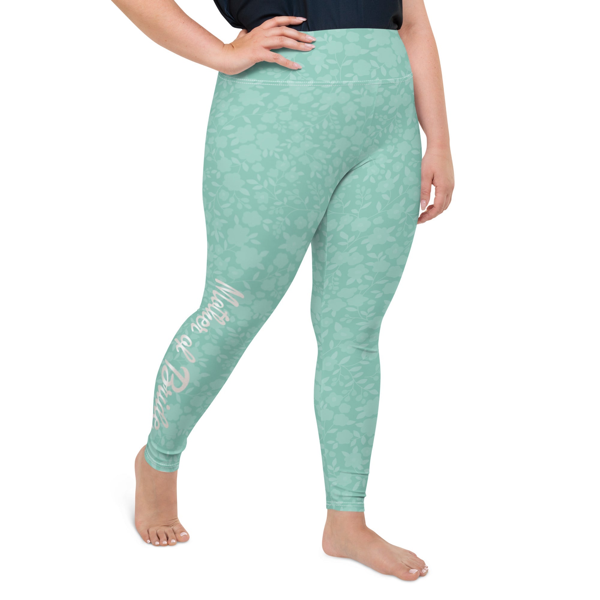 Mother's Day Plus Size Leggings