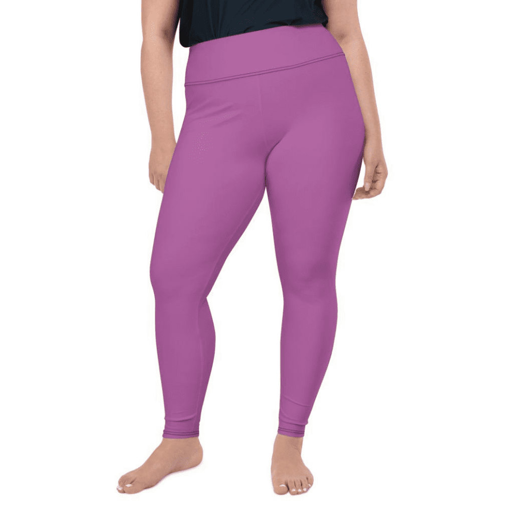 Lavender Purple Plus Size Leggings
