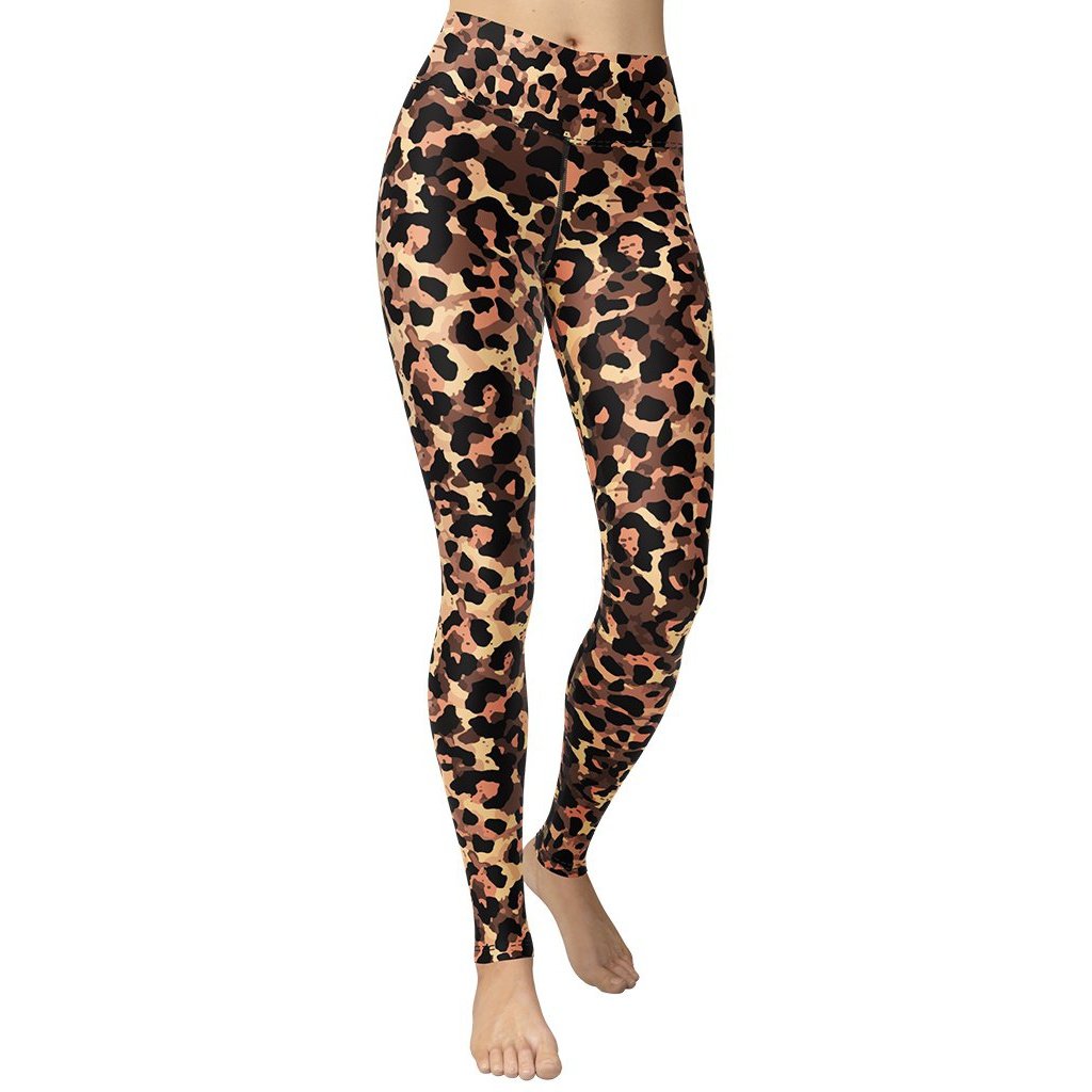 Psychedelic Sun Print Leggings