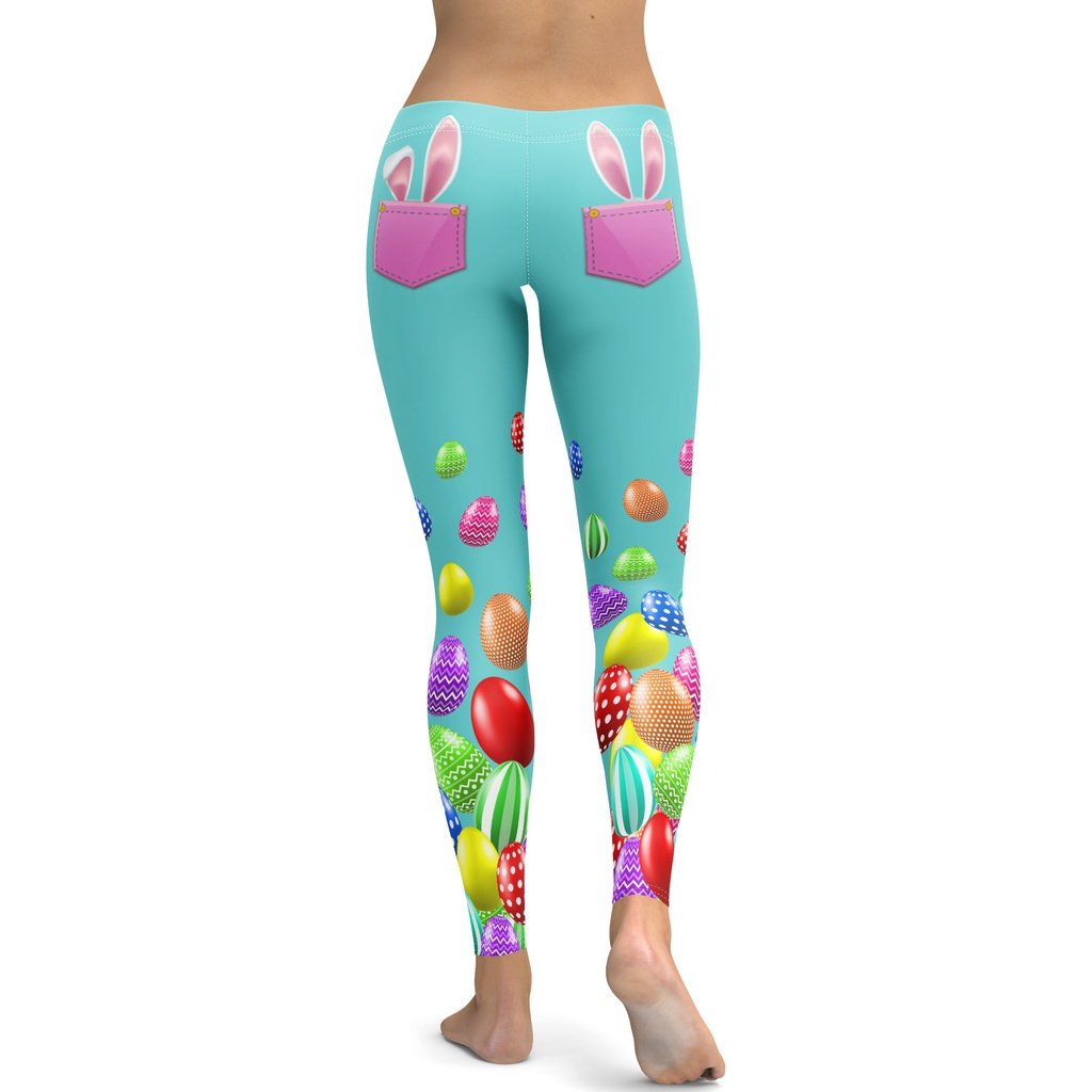 Valentines Gold Heart Leggings - Designed By Squeaky Chimp T-shirts &  Leggings