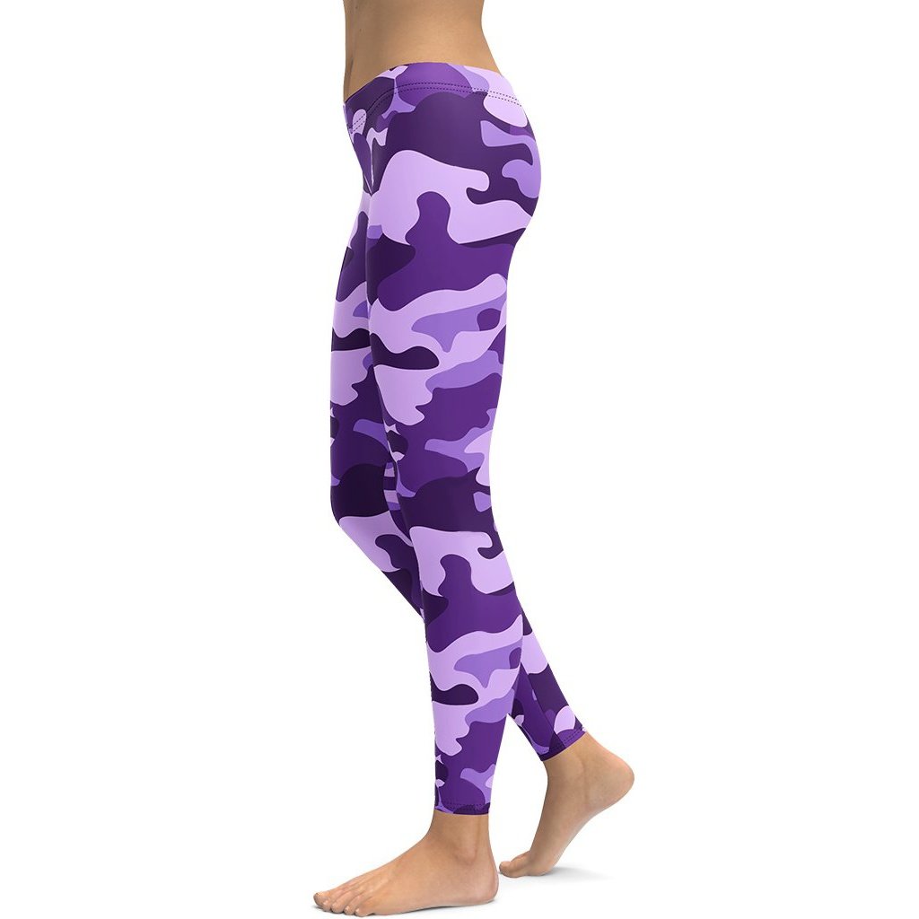 Red Camo Leggings with pockets – Latitude 18