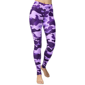 Ethika Punch Camo Purple Leggings