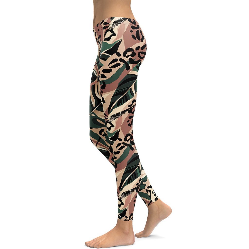 Black Happy Birthday Printed Leggings | FIERCEPULSE