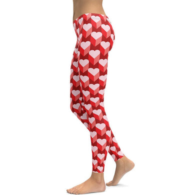 Valentine's Day Leggings