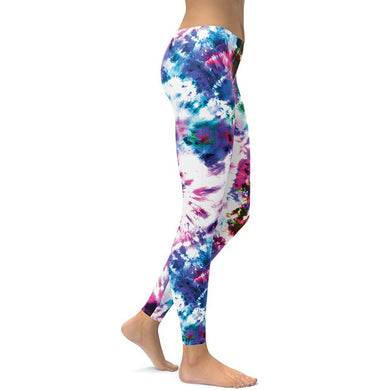 Vibrant Tie Dye Leggings