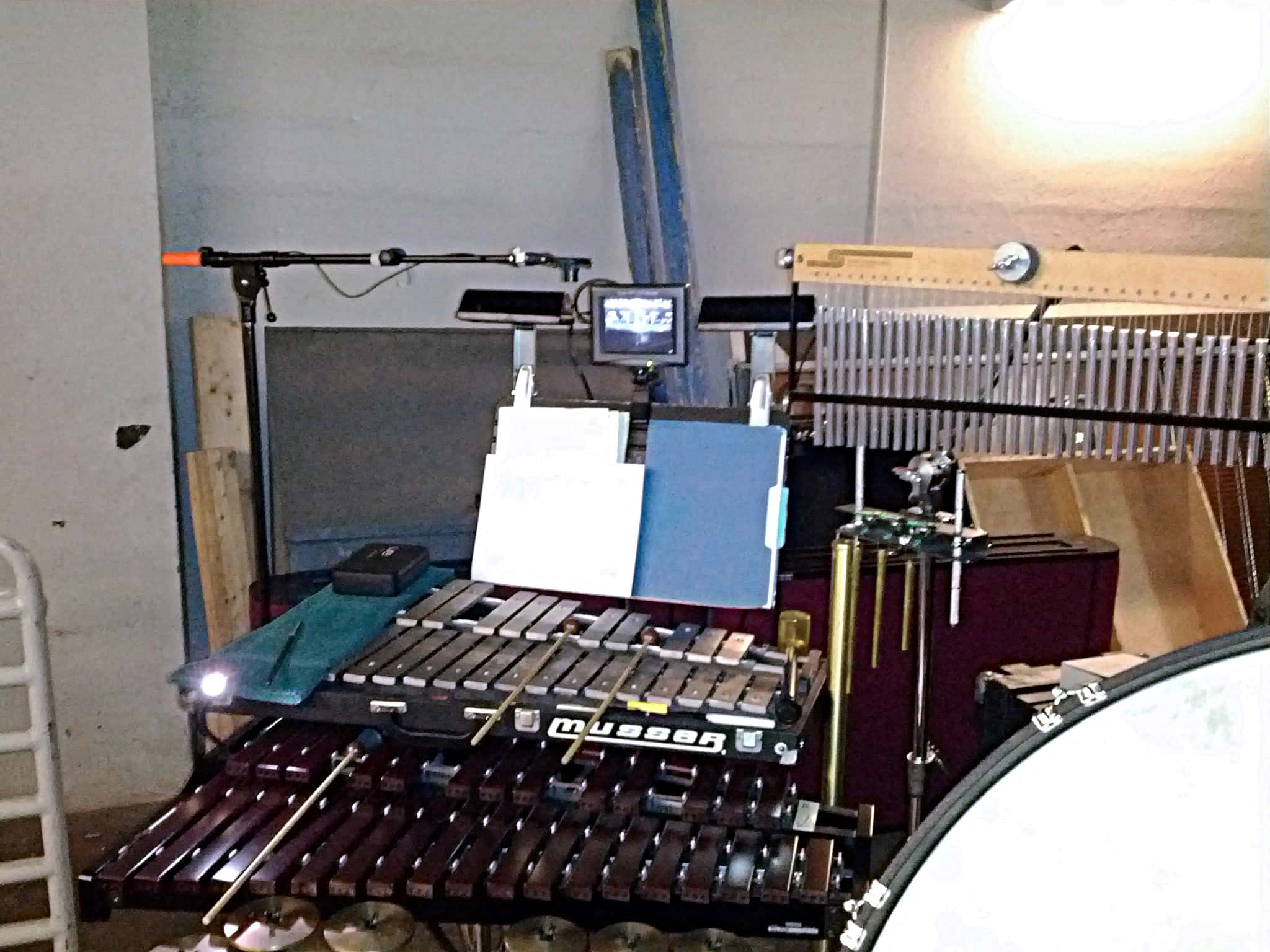 Eric's Borghi's setup for the US and Canada touring production of Les Miserables.