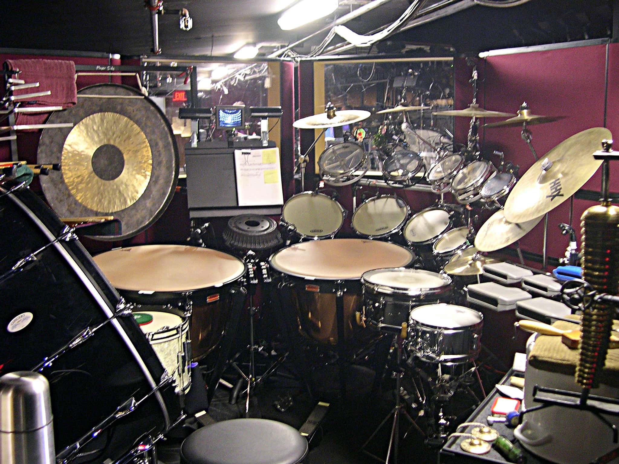 Eric's Borghi's setup for the US and Canada touring production of Les Miserables.