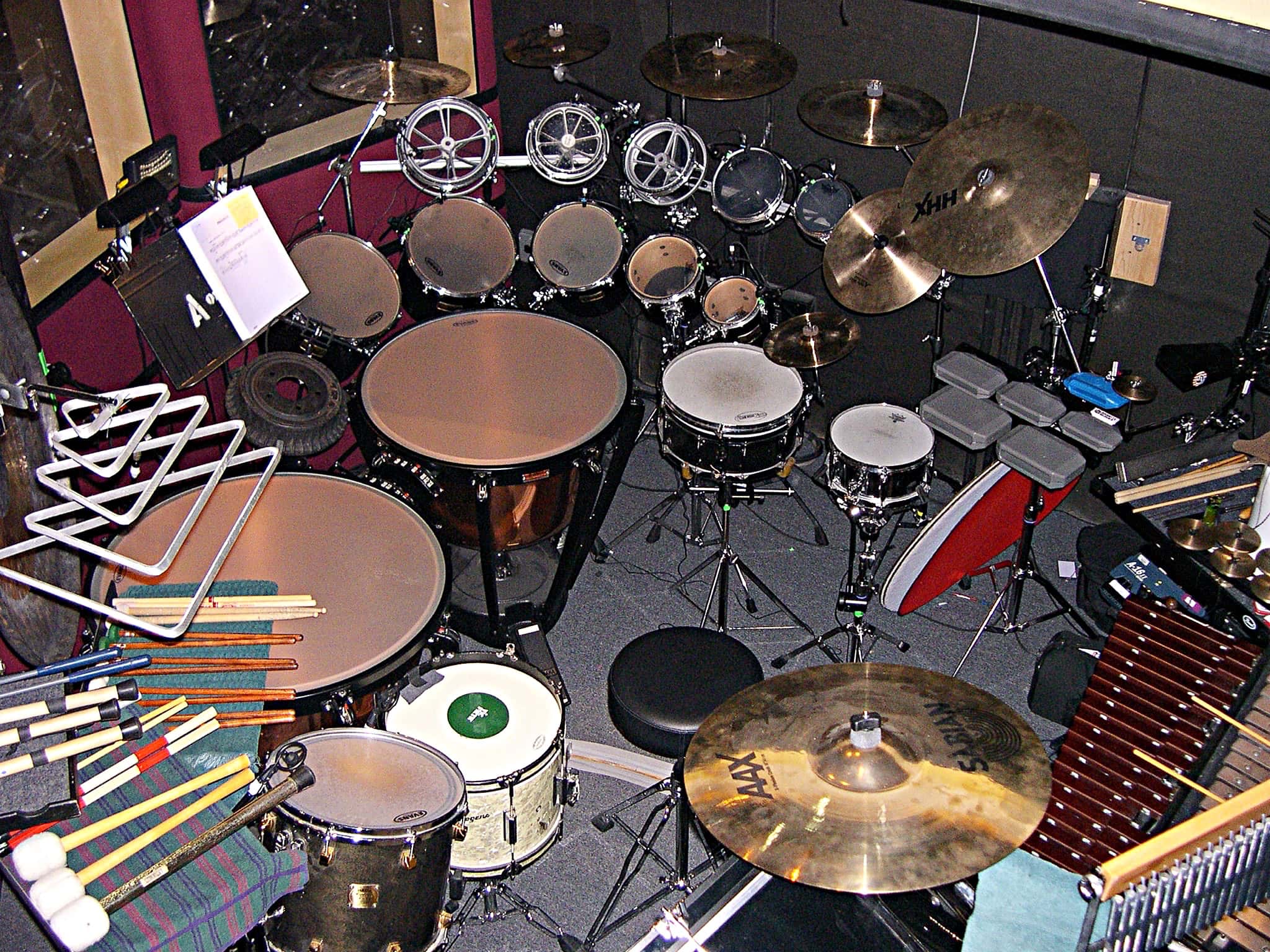 Eric's Borghi's setup for the US and Canada touring production of Les Miserables.