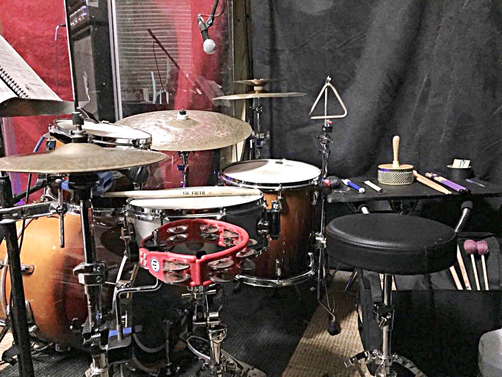 Greg Hersey's setup for Godspell at the Players by the Sea Theatre in Jacksonville Beach, Florida.