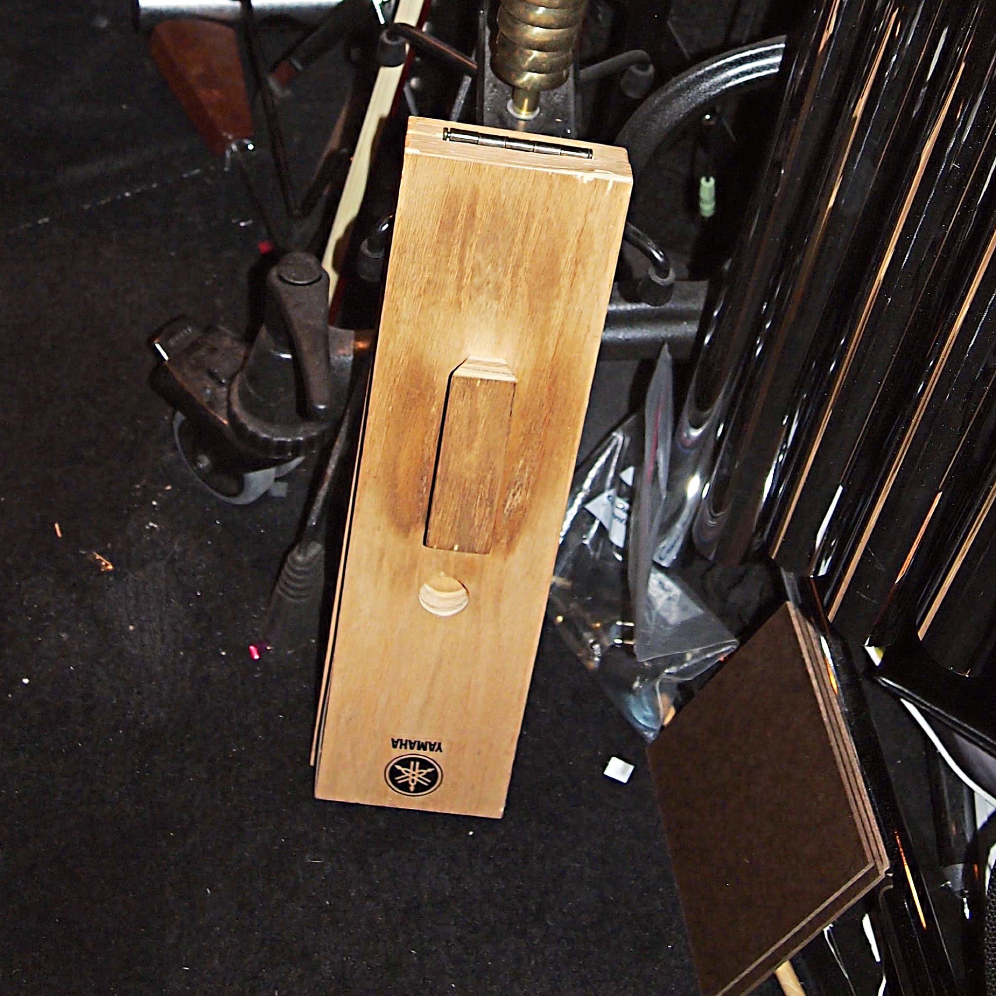 Dave Roth’s percussion setup for the Broadway production of Finding Neverland at the Lunt-Fontanne Theatre.