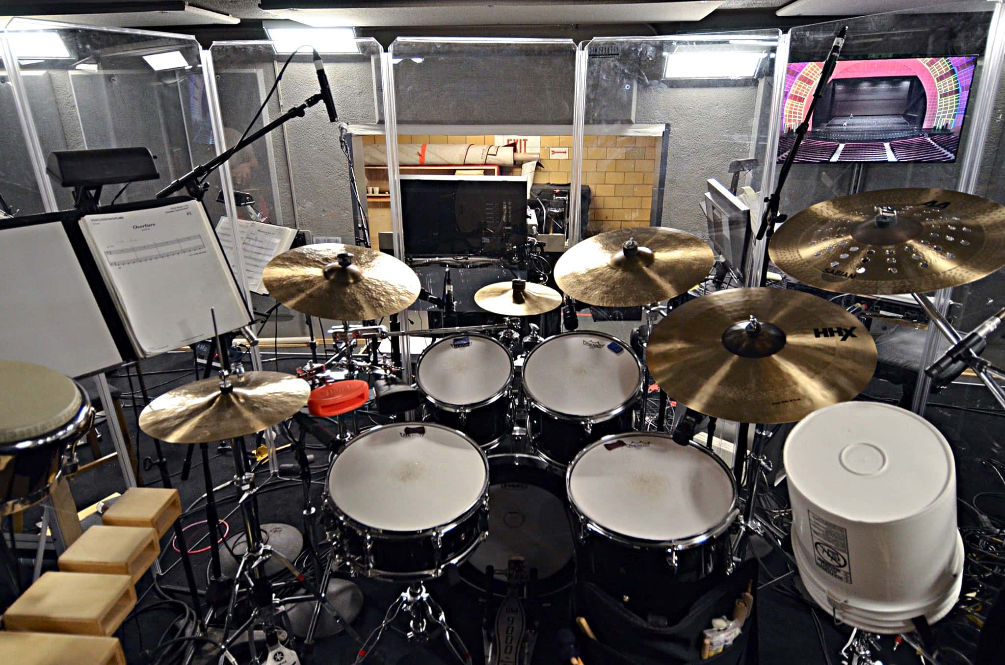 Joshua Mark Samuels' setup for the New York Spectacular at Radio City.