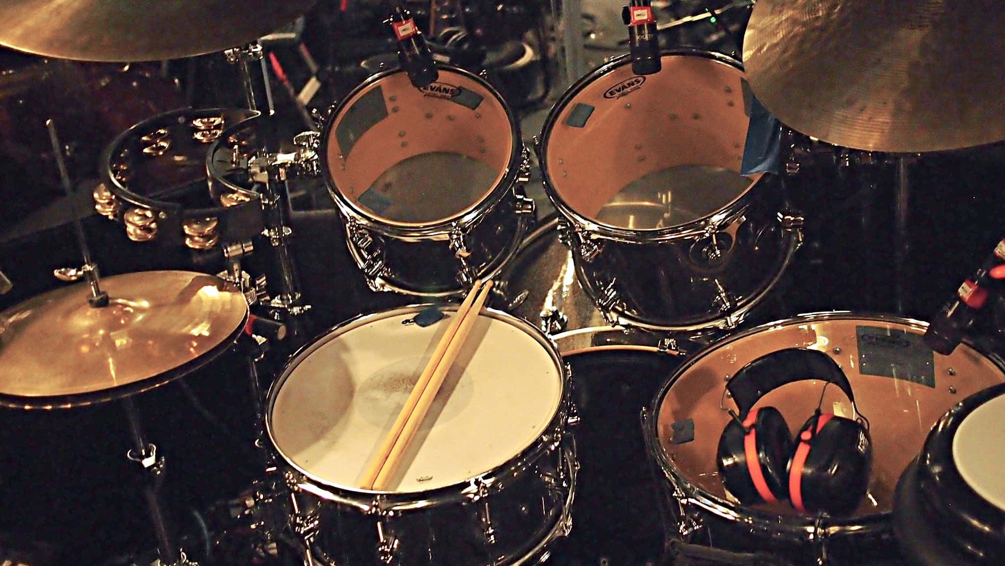 Greg Germann’s combined book setup for the National tour of the Broadway show Finding Neverland at the Paramount Theatre in Seattle, Washington.