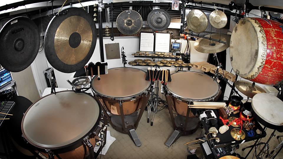 Photo of Chihiro's Setup for the Broadway Production of Miss Saigon.
