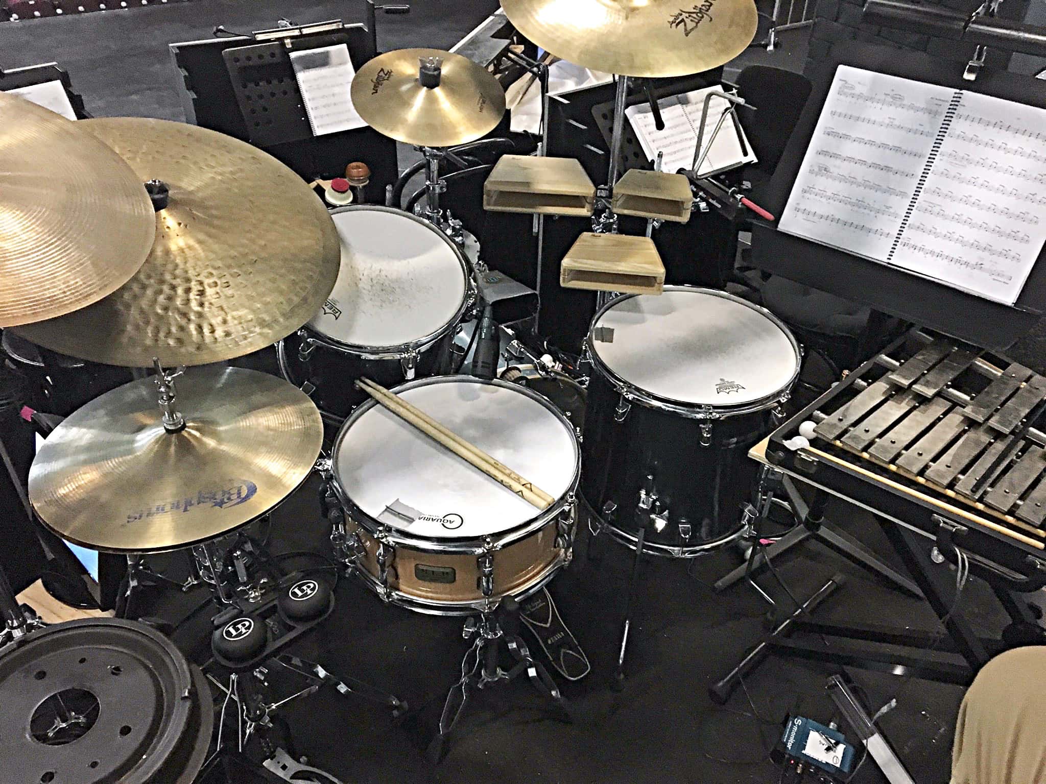 Tim Sellars' setup for Chicago at the Court Theatre in Christchurch, New Zealand.