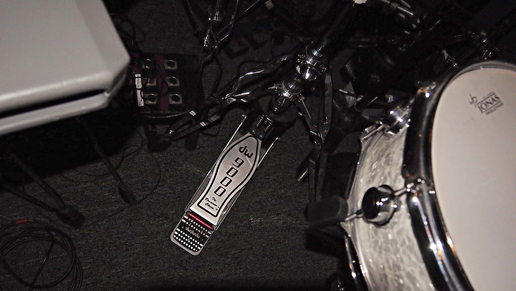 Aaron Nix's setup for the National Tour of Love Never Dies at the Paramount Theatre in Seattle, Washington.