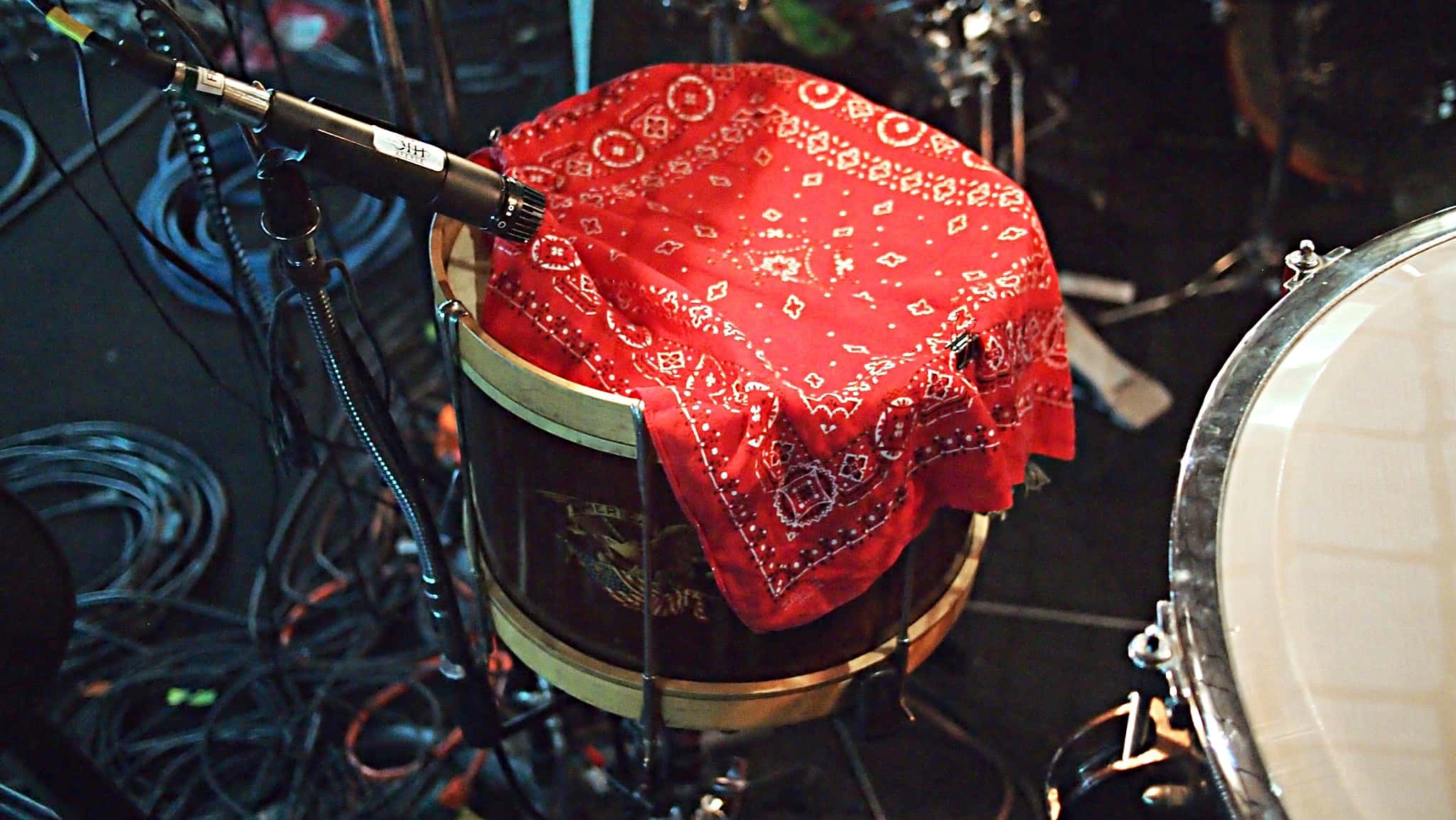 Paul Hansen's setup for The Hunchback of Notre Dame at the 5th Avenue Theatre in Seattle, Washington.