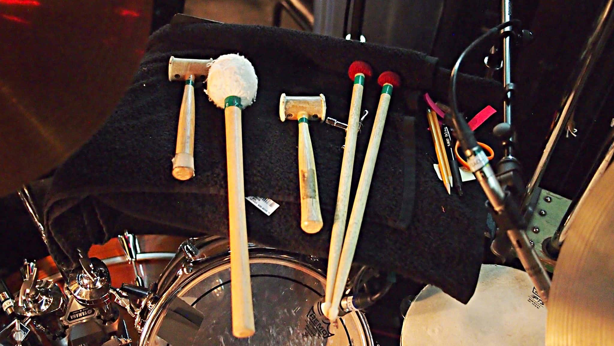 Paul Hansen's setup for The Hunchback of Notre Dame at the 5th Avenue Theatre in Seattle, Washington.