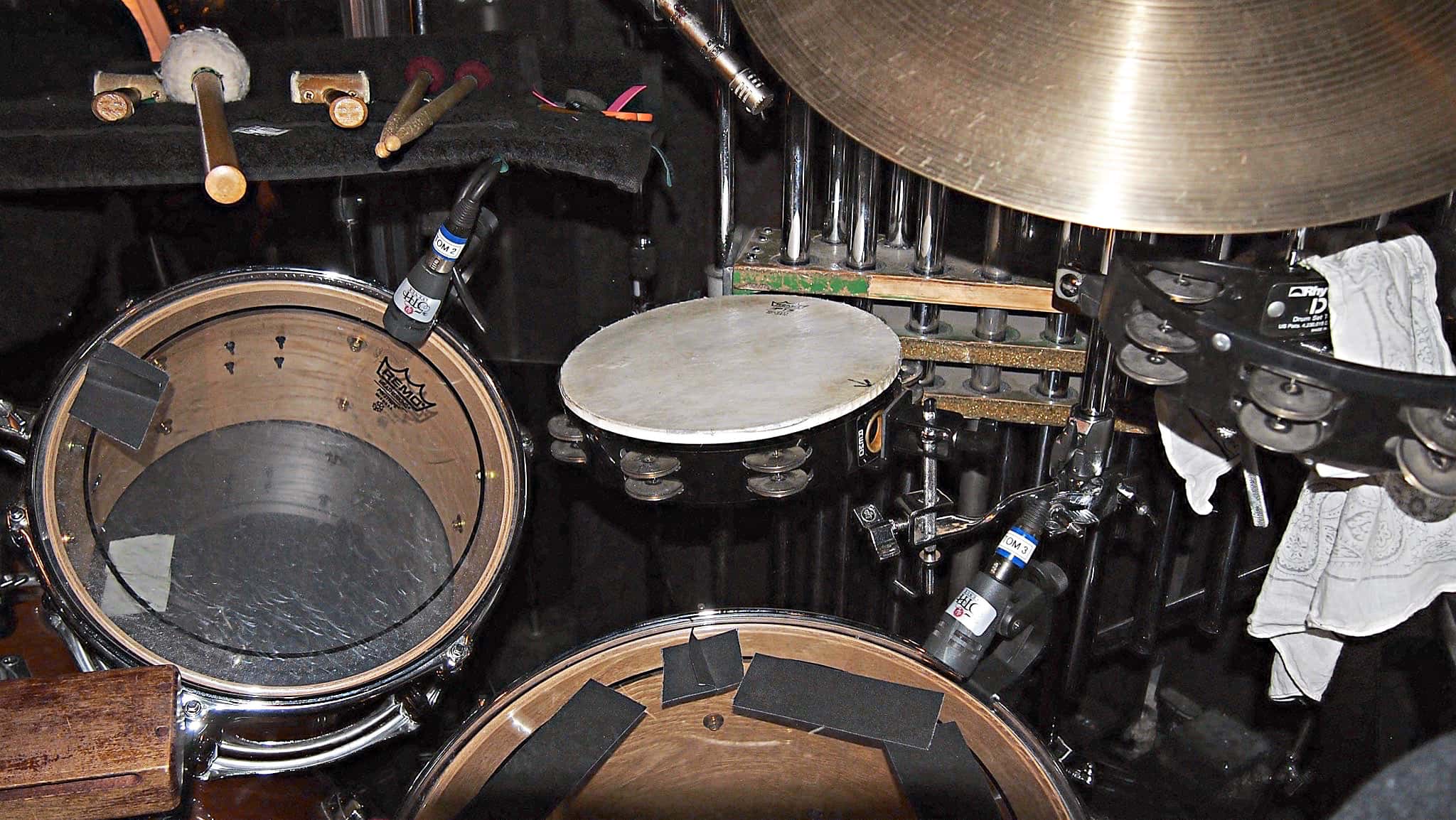 Paul Hansen's setup for The Hunchback of Notre Dame at the 5th Avenue Theatre in Seattle, Washington.