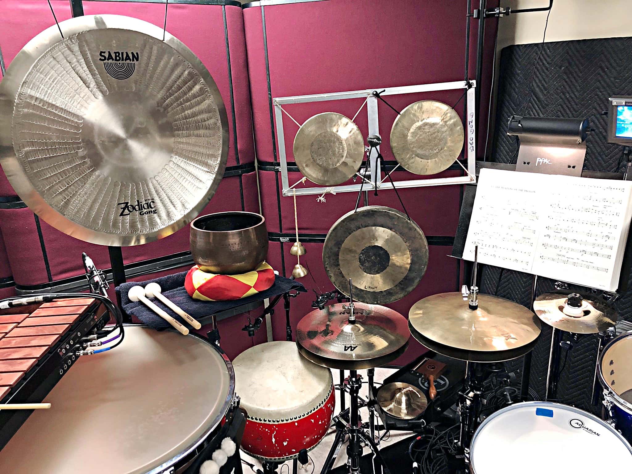 Russ Nyberg's combined book setup for the 2018-2019 National Tour of Miss Saigon at the Providence Performing Arts Center in Providence, Rhode Island.