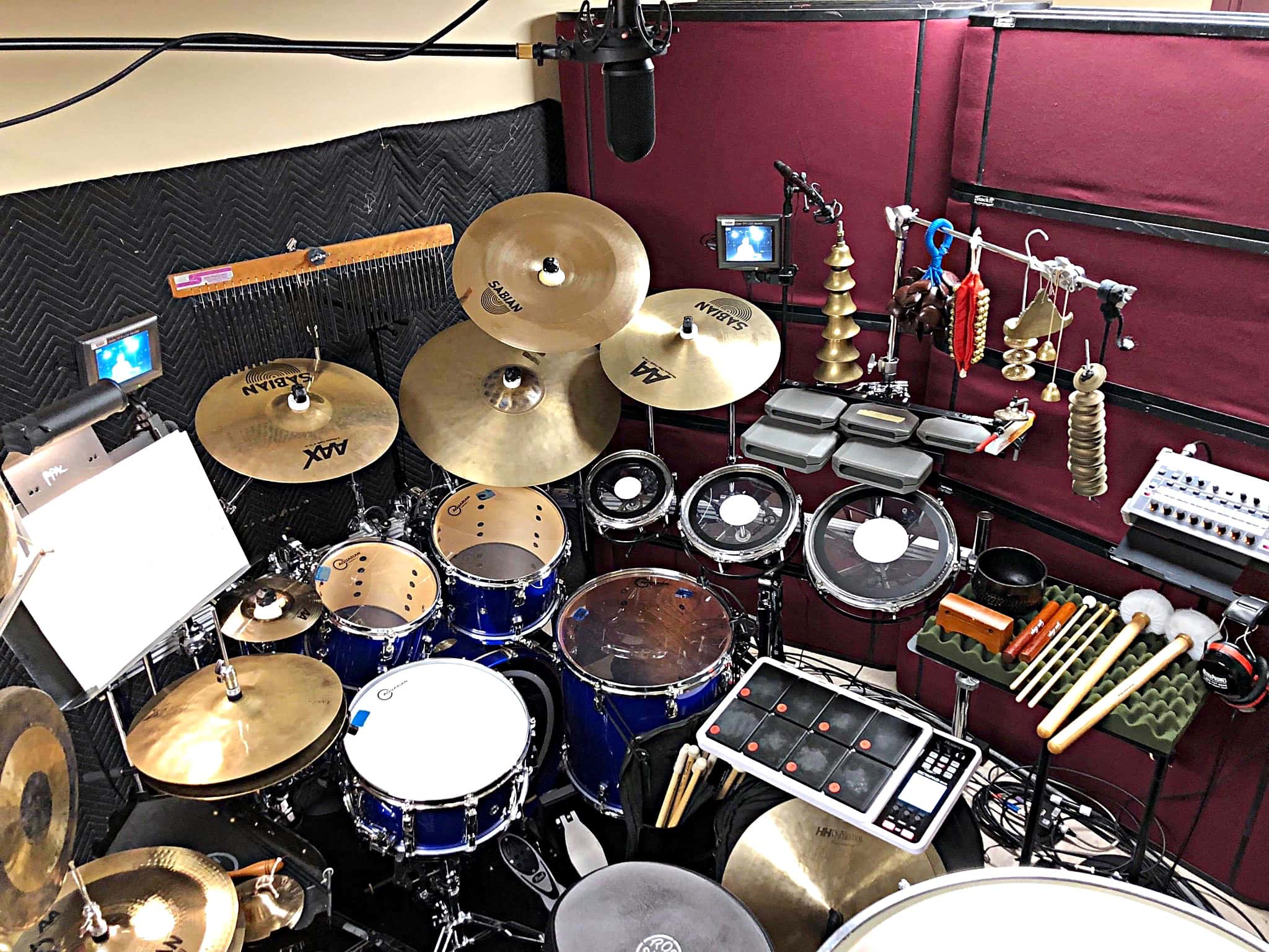 Russ Nyberg's combined book setup for the 2018-2019 National Tour of Miss Saigon at the Providence Performing Arts Center in Providence, Rhode Island.