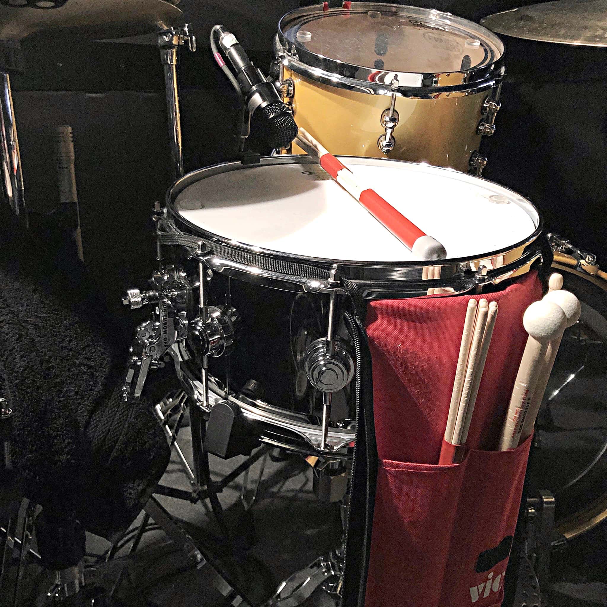 Ryan McCausland’s setup for the National Tour of Dear Evan Hansen at the Paramount Theatre in Seattle, Washington.