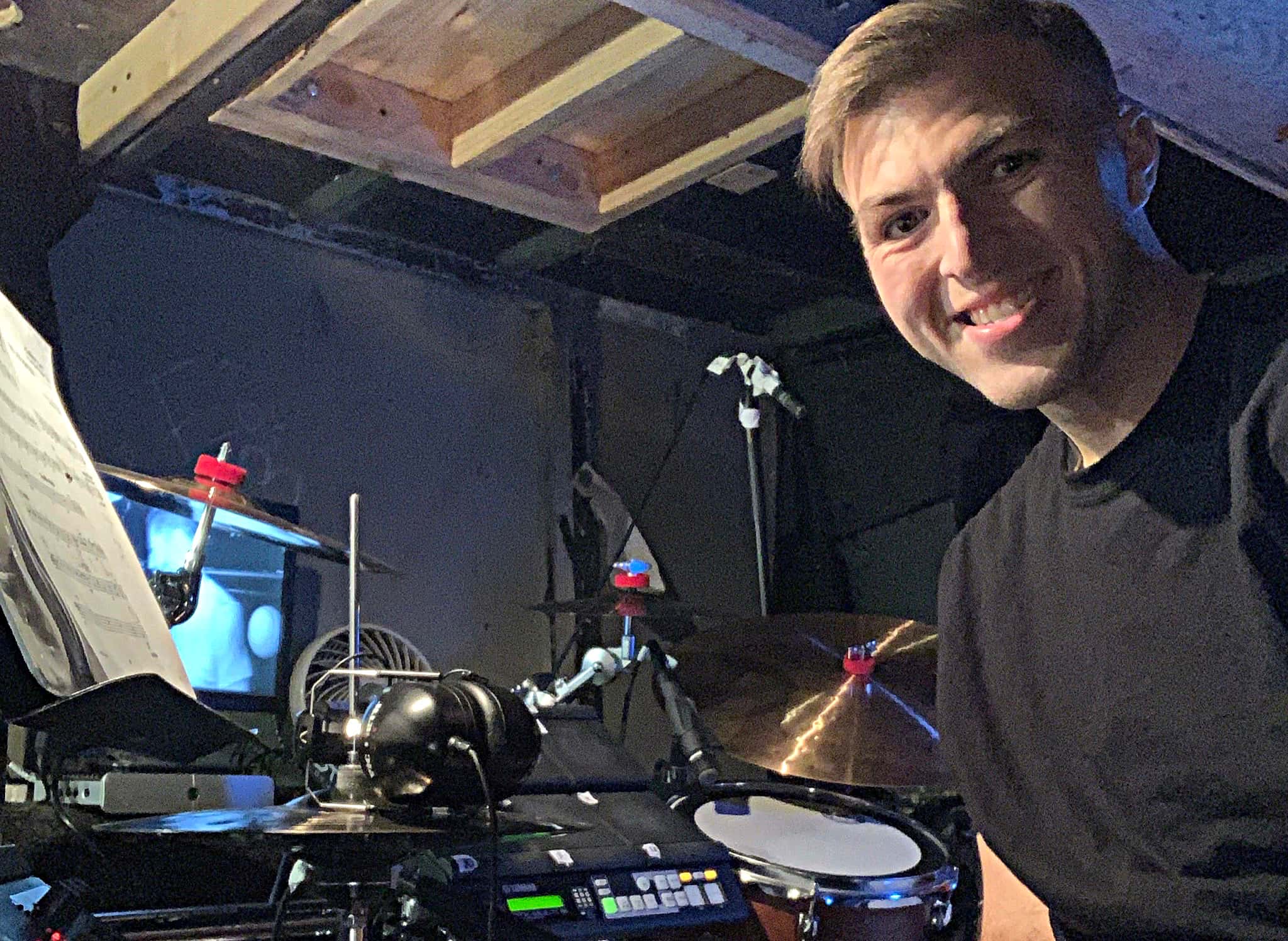 Andrew Warren's setup for A Gentleman’s Guide To Love & Murder at the Gateway Playhouse, in Bellport, New York.