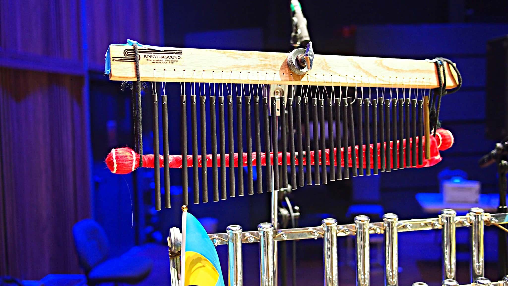 Paul Hansen's setup for Bruce at Seattle Rep in Seattle, Washington.