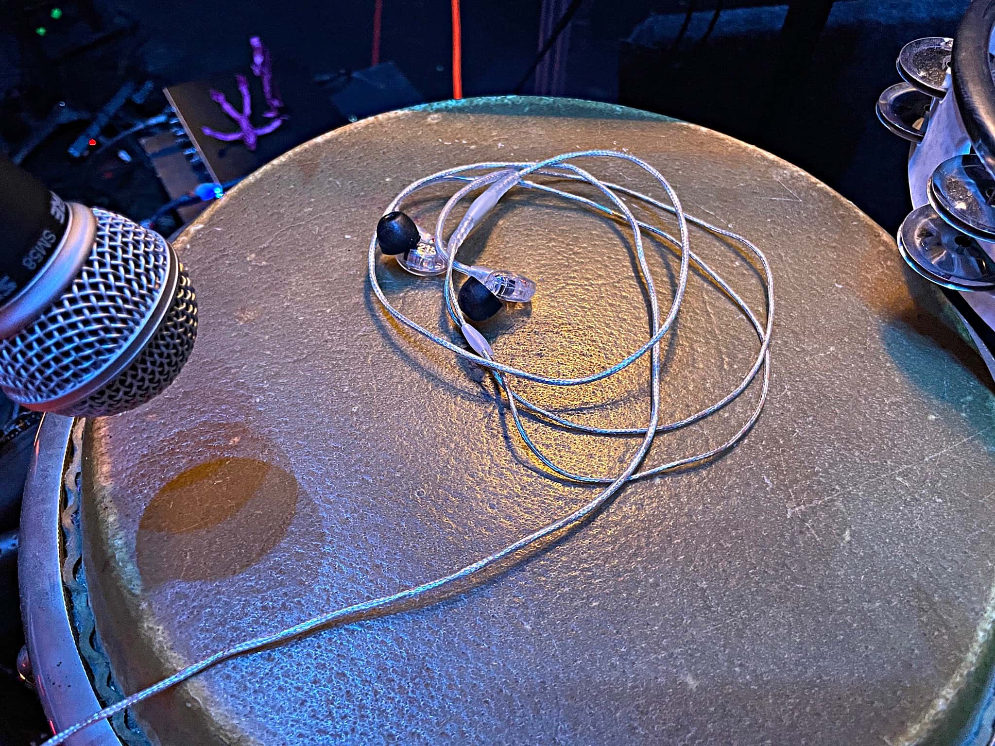 Sal Mazzotta's setup for the World Premiere of Here You Come Again, a new Dolly Parton Musical, at the Delaware Theatre Company, in Wilmington, Delaware.