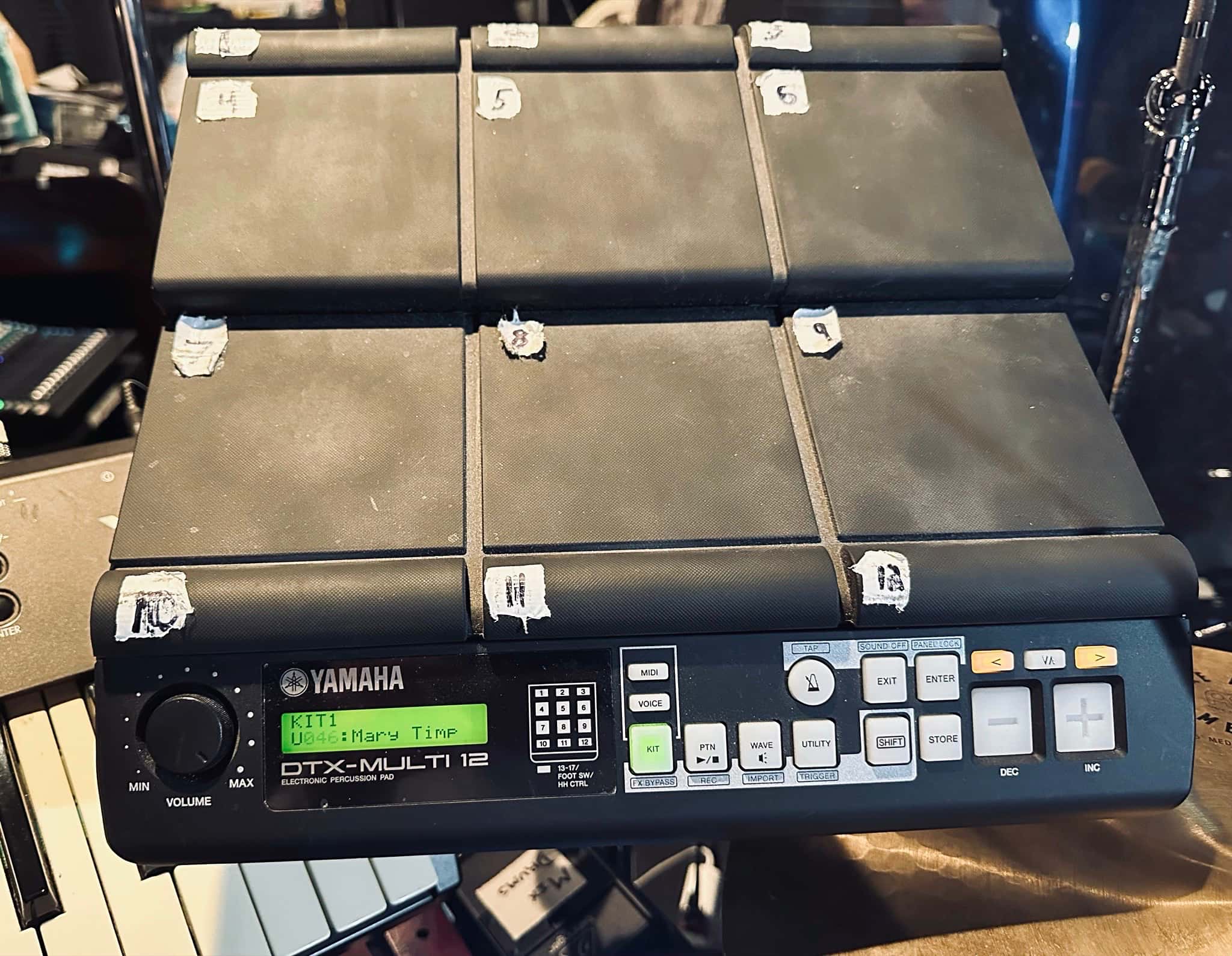 Andrew Warren's combined book setup for Mary Poppins at the Argyle Theater in Babylon, New York.