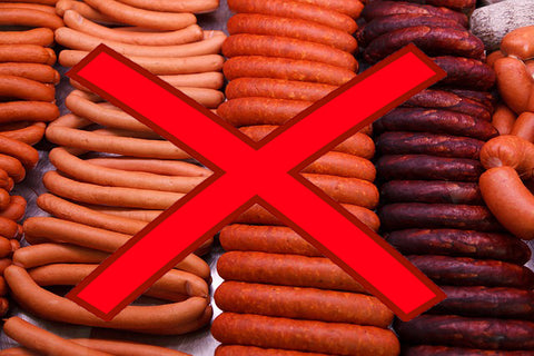 avoid red meat and preservatives