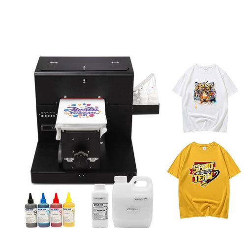 Machine d'impression DTG pour t-shirts, grenouillères, chaussettes, sacs  Taille A4 : : Fournitures pour le bureau