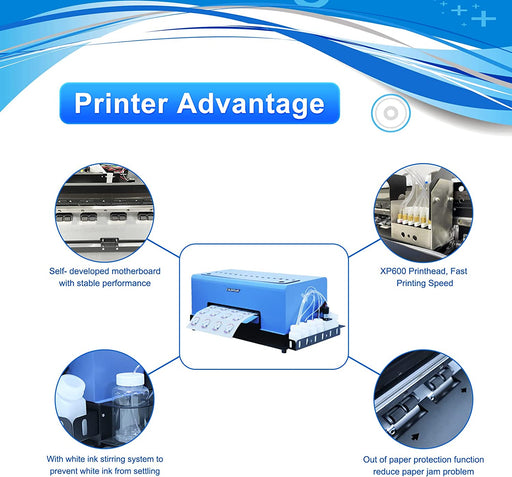 PLK L805 A3 DTF Transfer Printer with Roll Feeder, — Wide Image Solutions