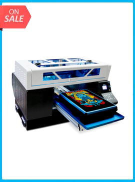 Automatic A3 DTG Printer Flatbed T-Shirt Printing Machine with Textile Ink  for Canvas Bag Shoe Hoodie Direct to Garment Printers - AliExpress