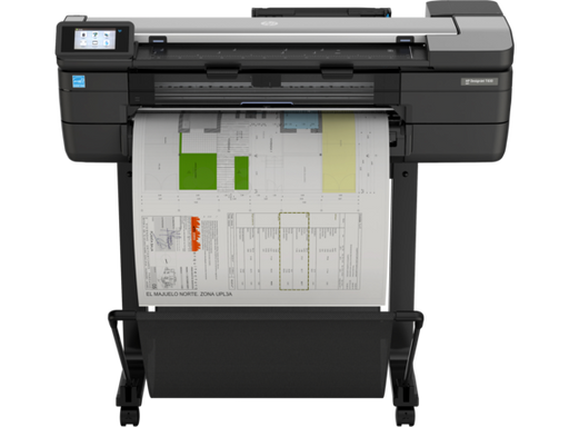 HP DesignJet T730 Large Format Wireless Plotter Printer - 36, with  Security Features (F9A29D)