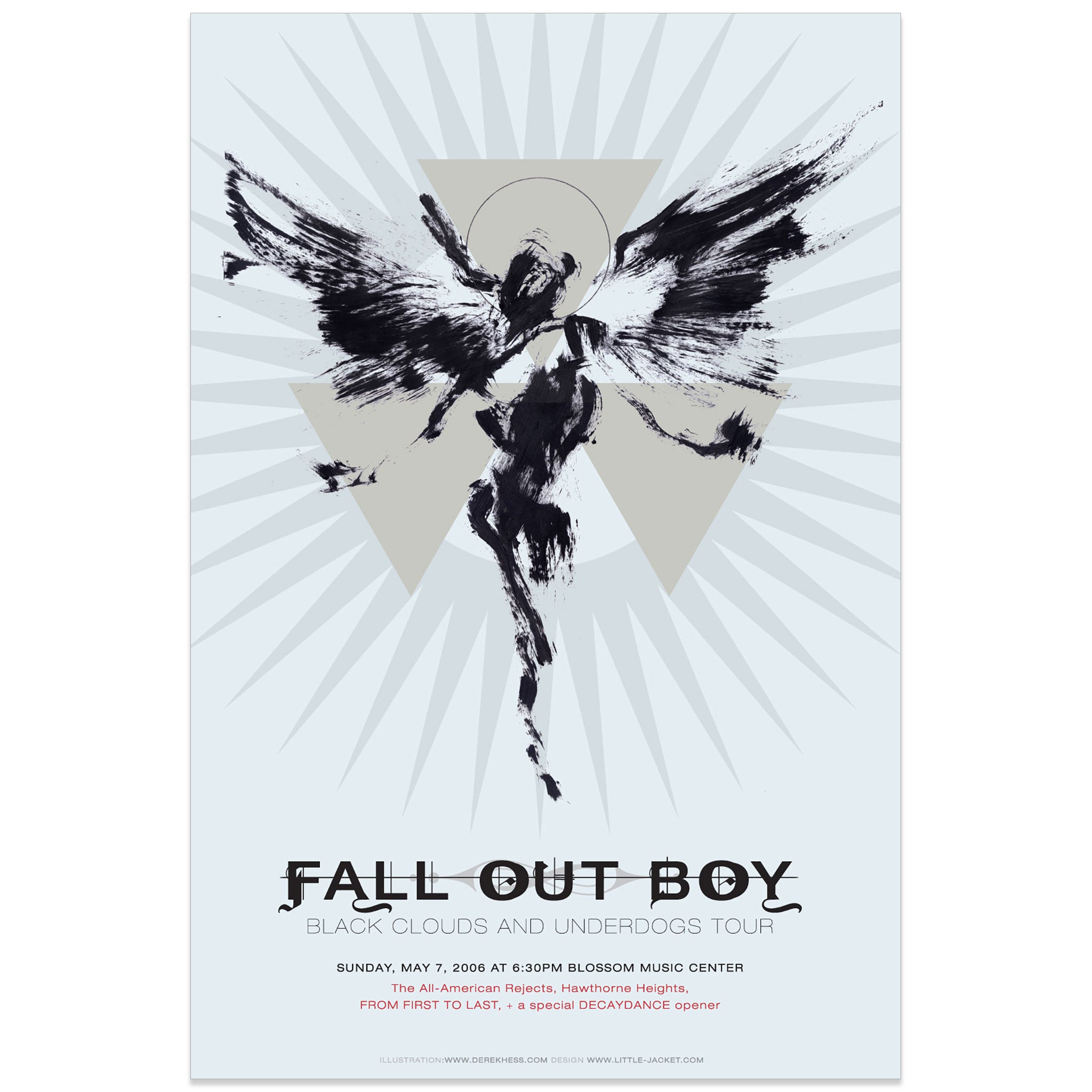 Official Poster  Fall Out Boy 2014