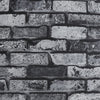 Shades of grey brick styled wallpaper