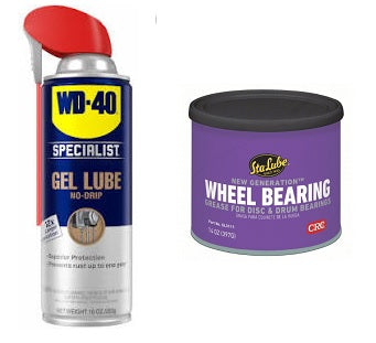 oil and bearing grease