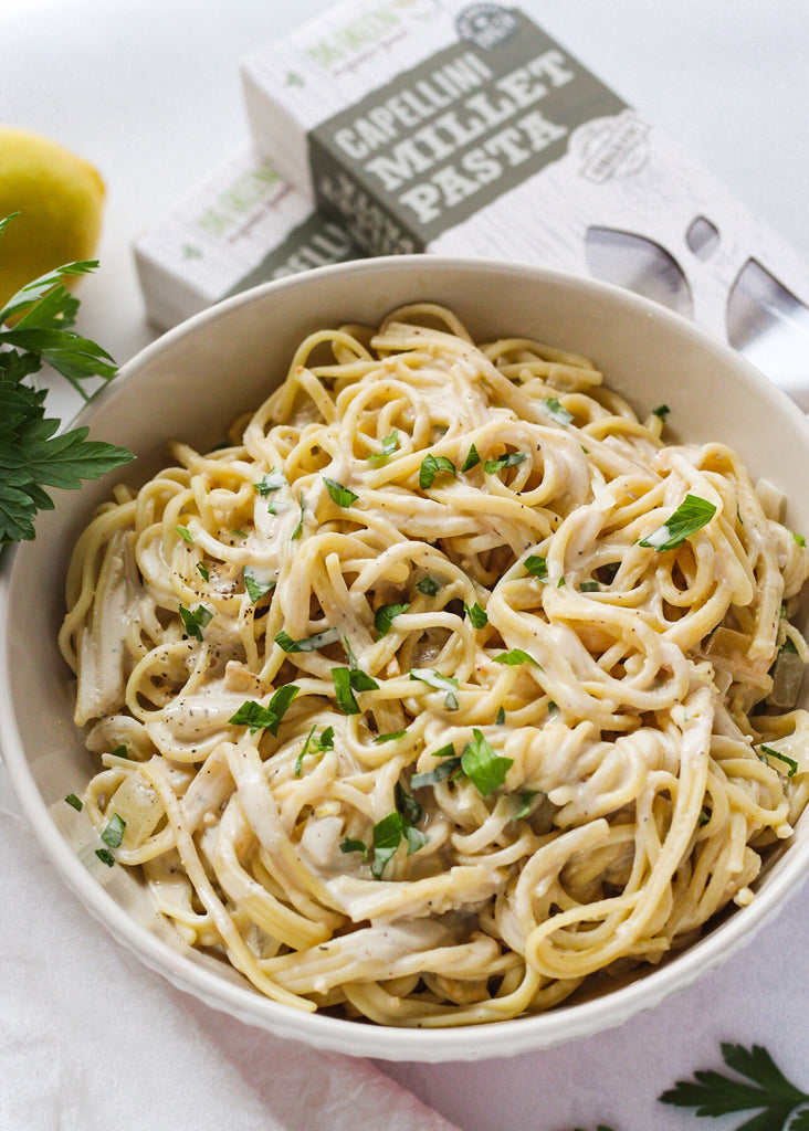 Creamy Tahini Pasta – Bgreen Food