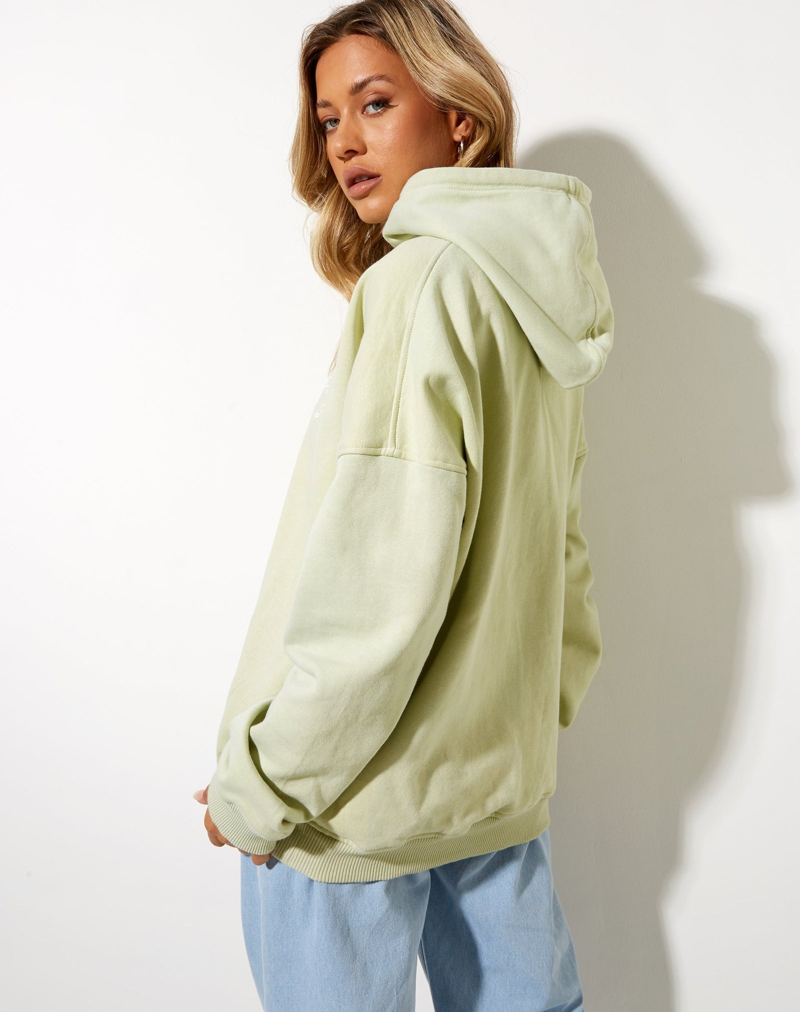 Light Green Magic Oversized Hoodie | Oversize – motelrocks-com-eur