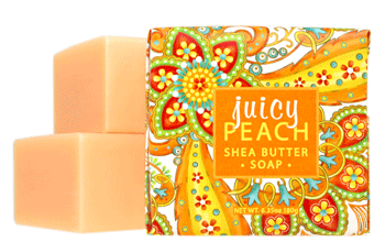 Juicy Peach Shea Butter Soap