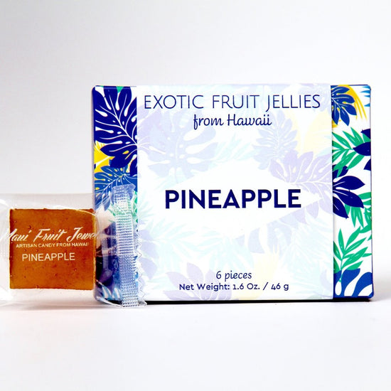 Maui Fruit Jewels Pineapple Fruit Jellies, 6-Piece
