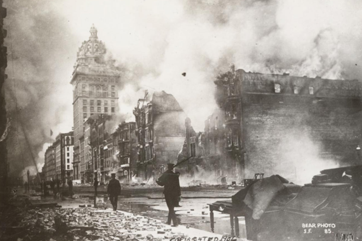 Amadeo Giannini, San Francisco Fire 1906, San Francisco catastrophe 1906, San Francisco