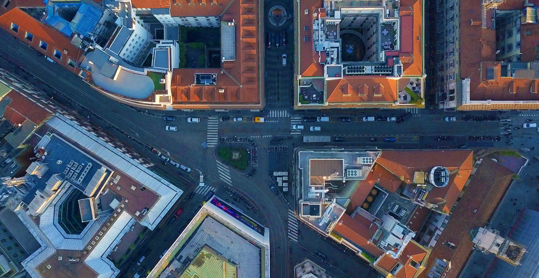 Aerial View From Milano by Atellani